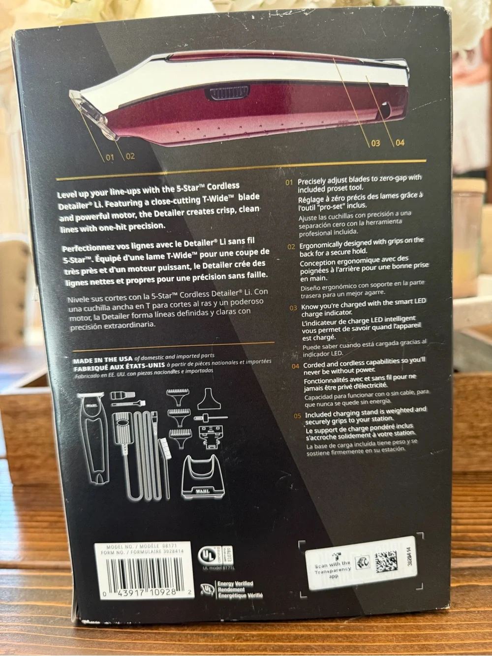 Wahl brand new